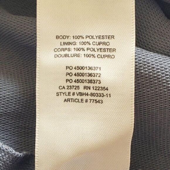 Wilfred Granite Blue New Encoulement Tie Back Dress Size 2 - Picture 9 of 9